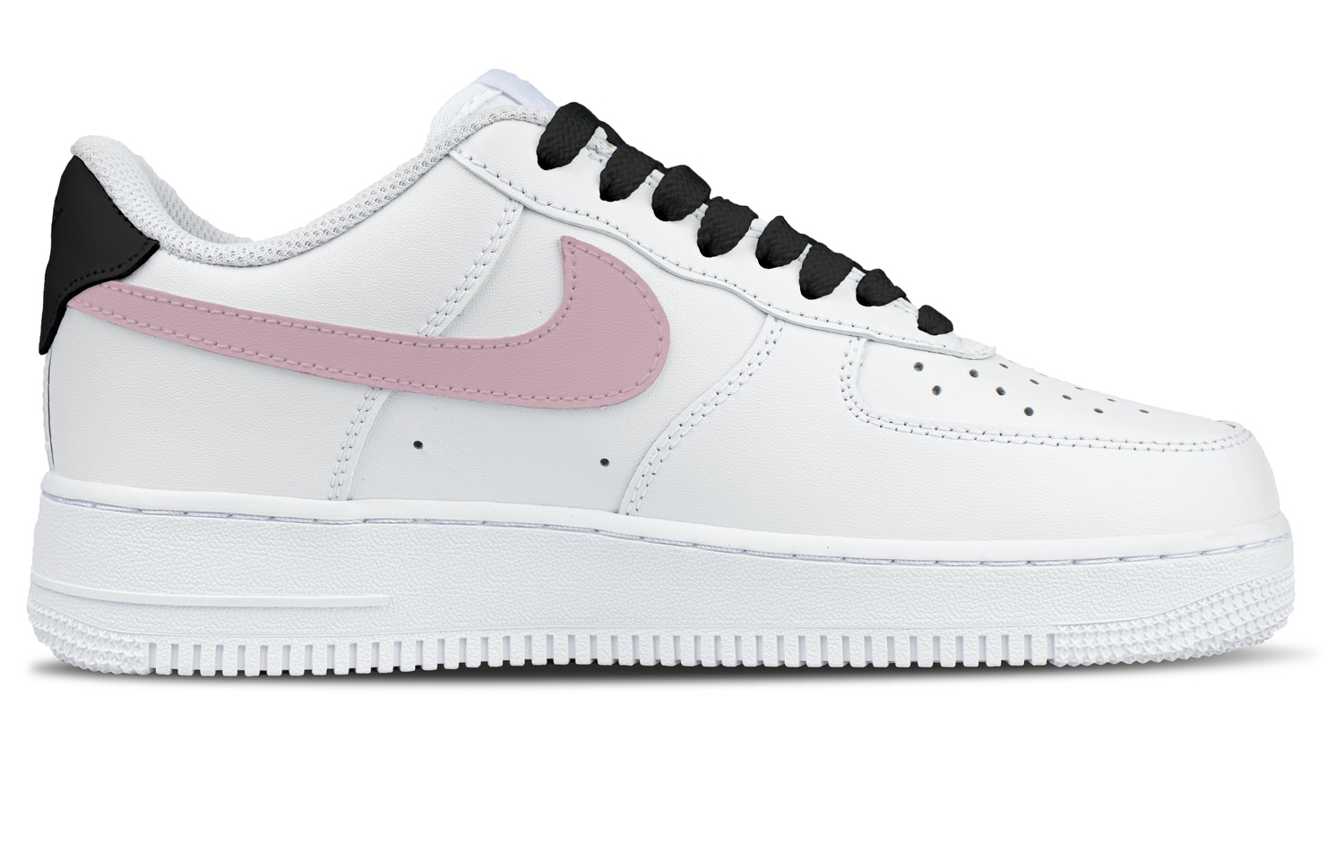 Air Force 1 детские скейтбординг кроссовки Unisex Nike, розовый белый — фото 4