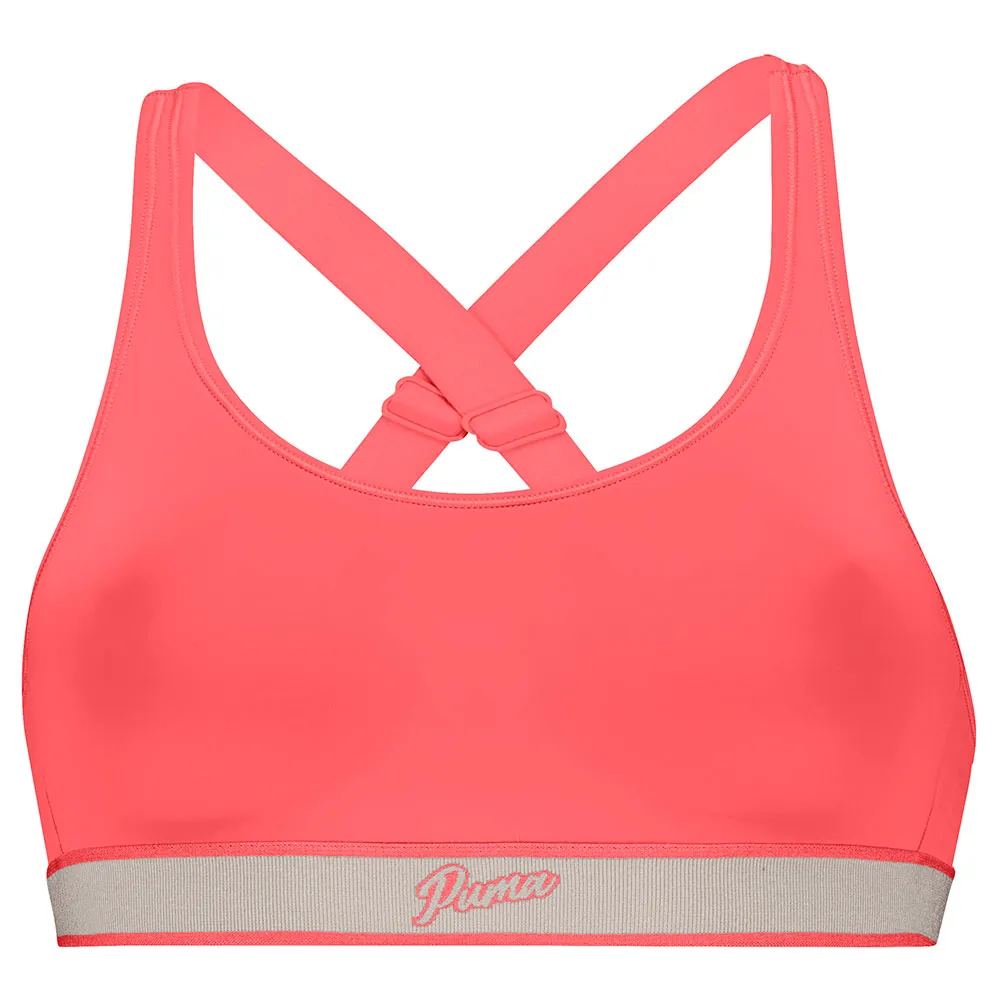 

Топ бикини Puma Sporty Padded, красный