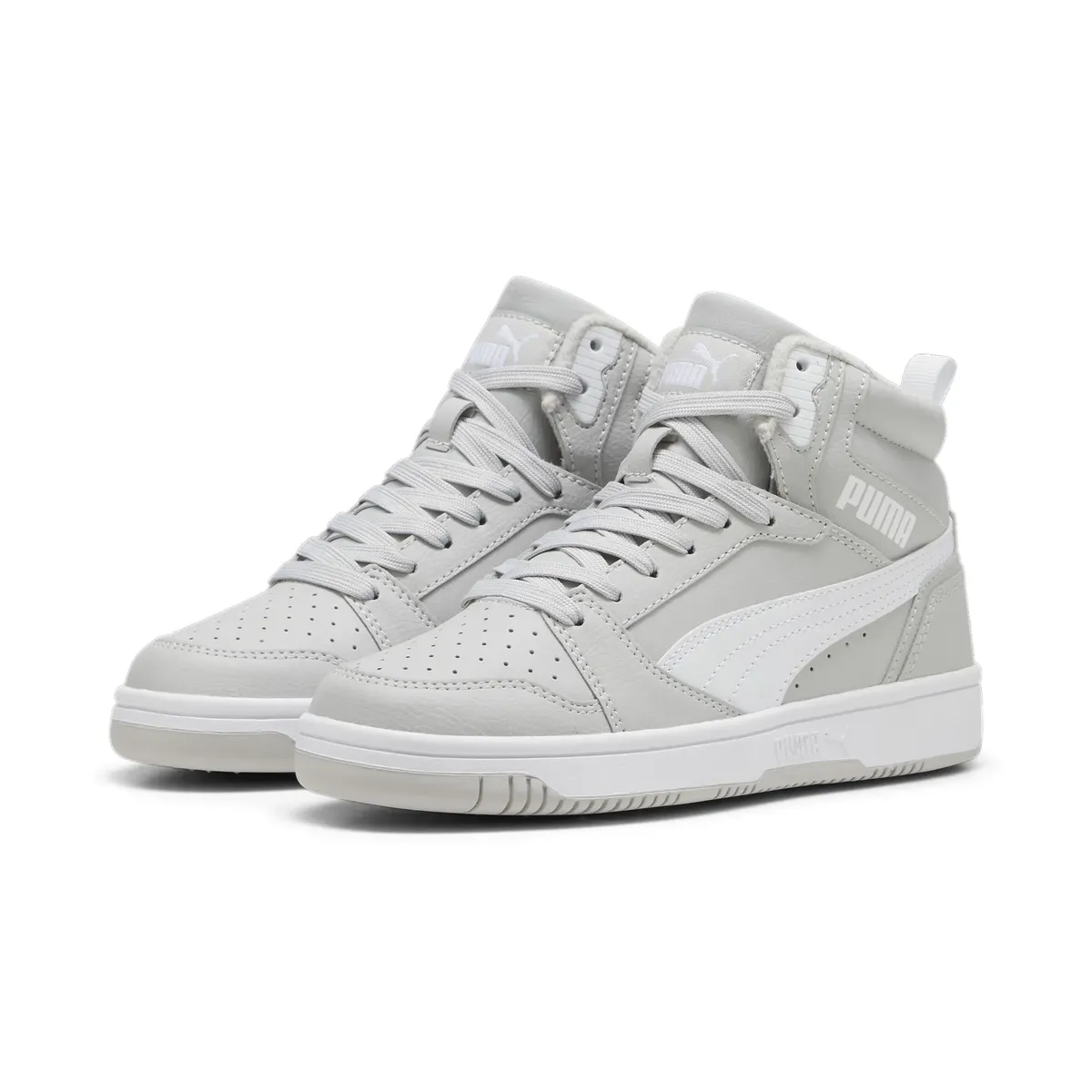 

Кроссовки PUMA "Кроссовки Puma Rebound V6 WTR Молодежные", цвет Cool Light Gray White