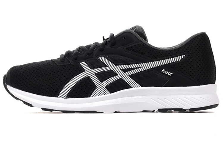 

Кроссовки Fuzor для бега мужские с низким верхом, черные/белые Asics