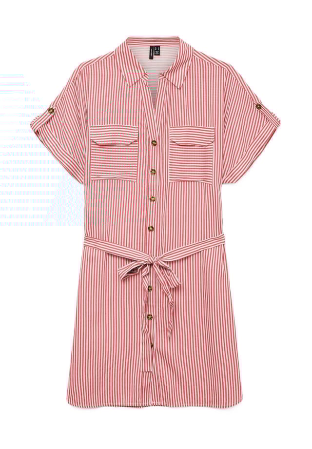 

Платье-Рубашка с "бугристым" поясом на талии Vero Moda, цвет 175646002 dubarry