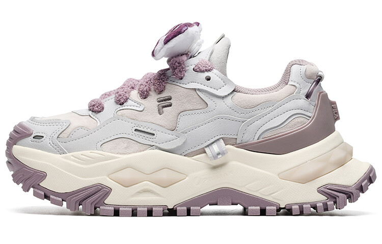Женские массивные кроссовки Fila Fusion Bianco