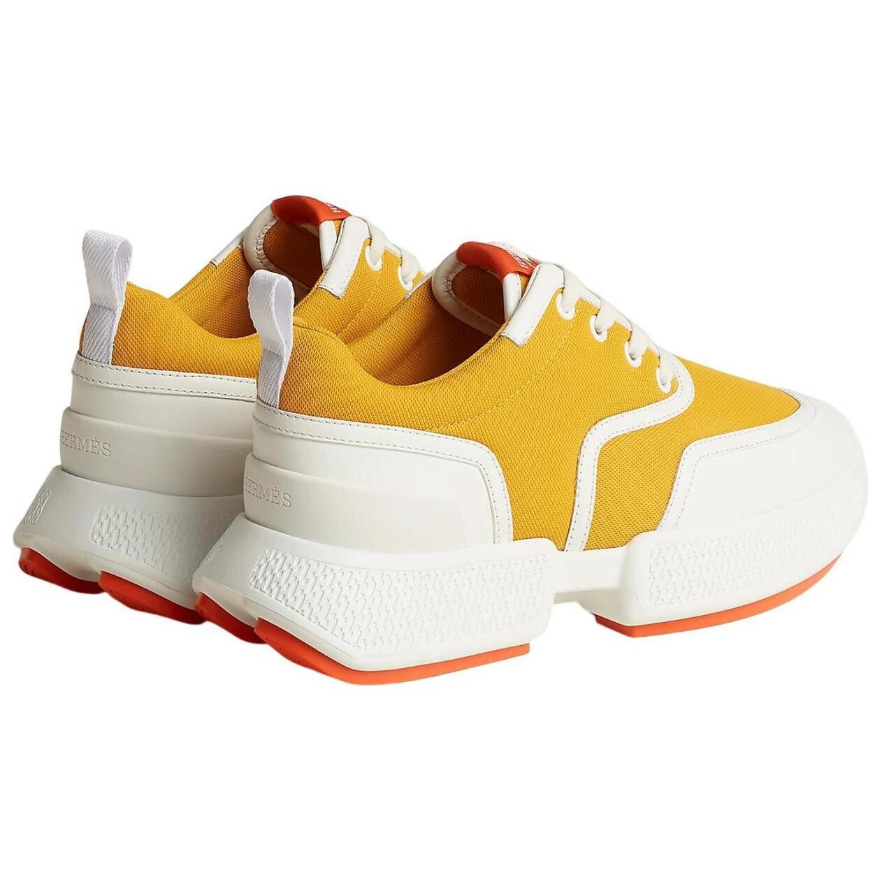 HERMES Giga Lifestyle Shoes Women's Low-top Yellow — фото 4