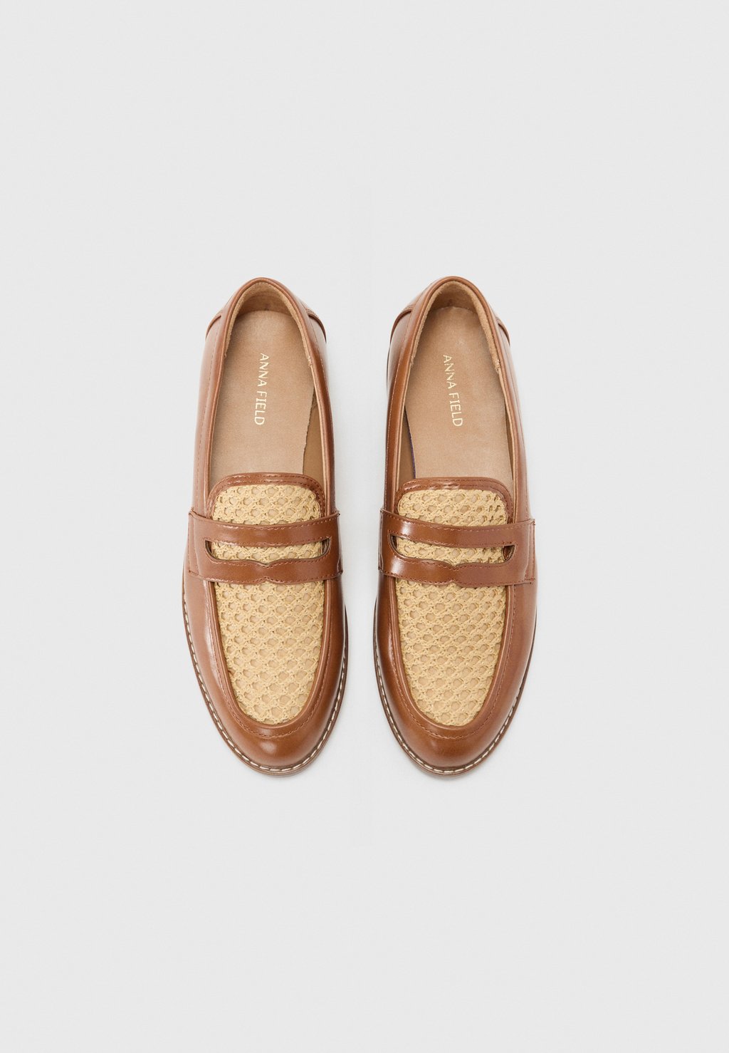 Мокасины Anna Field by Zalando, коричневый — фото 4