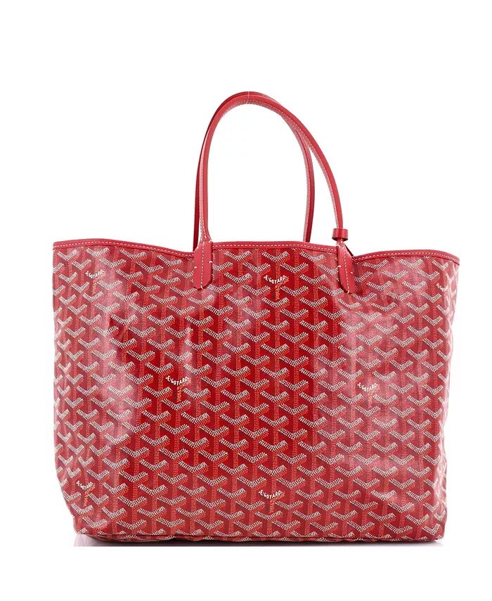 

Сумка-тоут PM Saint Louis из покрытого холста Pre-Owned Goyard, красный