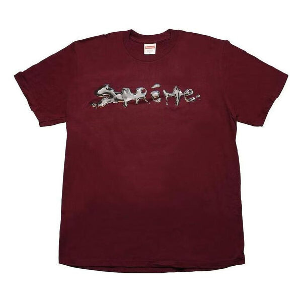 

Футболка fw18 liquid t-shirt 'red' Supreme, красный