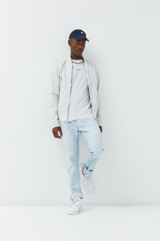 

Куртка-бомбер Hollister Co., бежевый