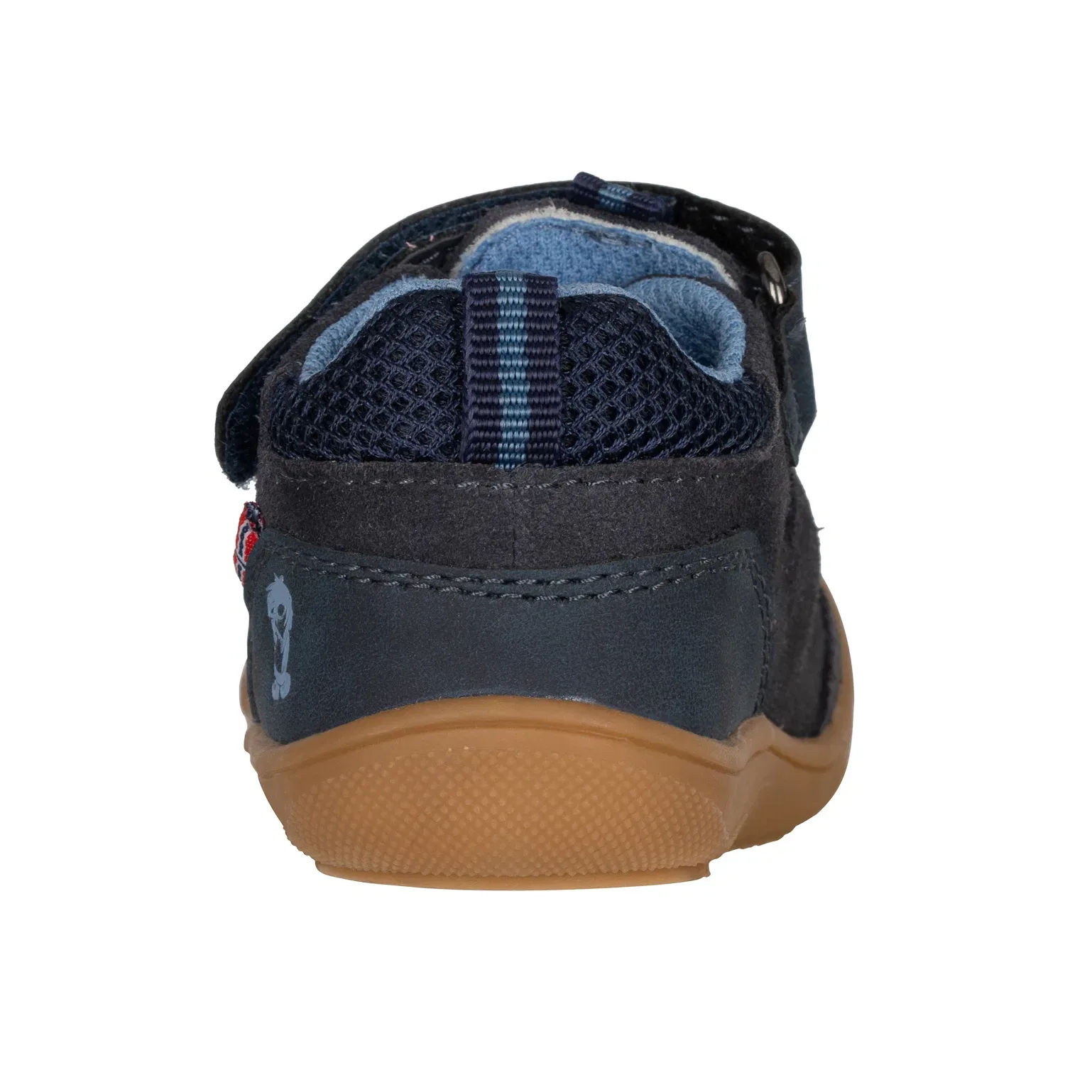 Лауфлерншхуэ Femund из кожи, Trollkids, navy/blue — фото 4