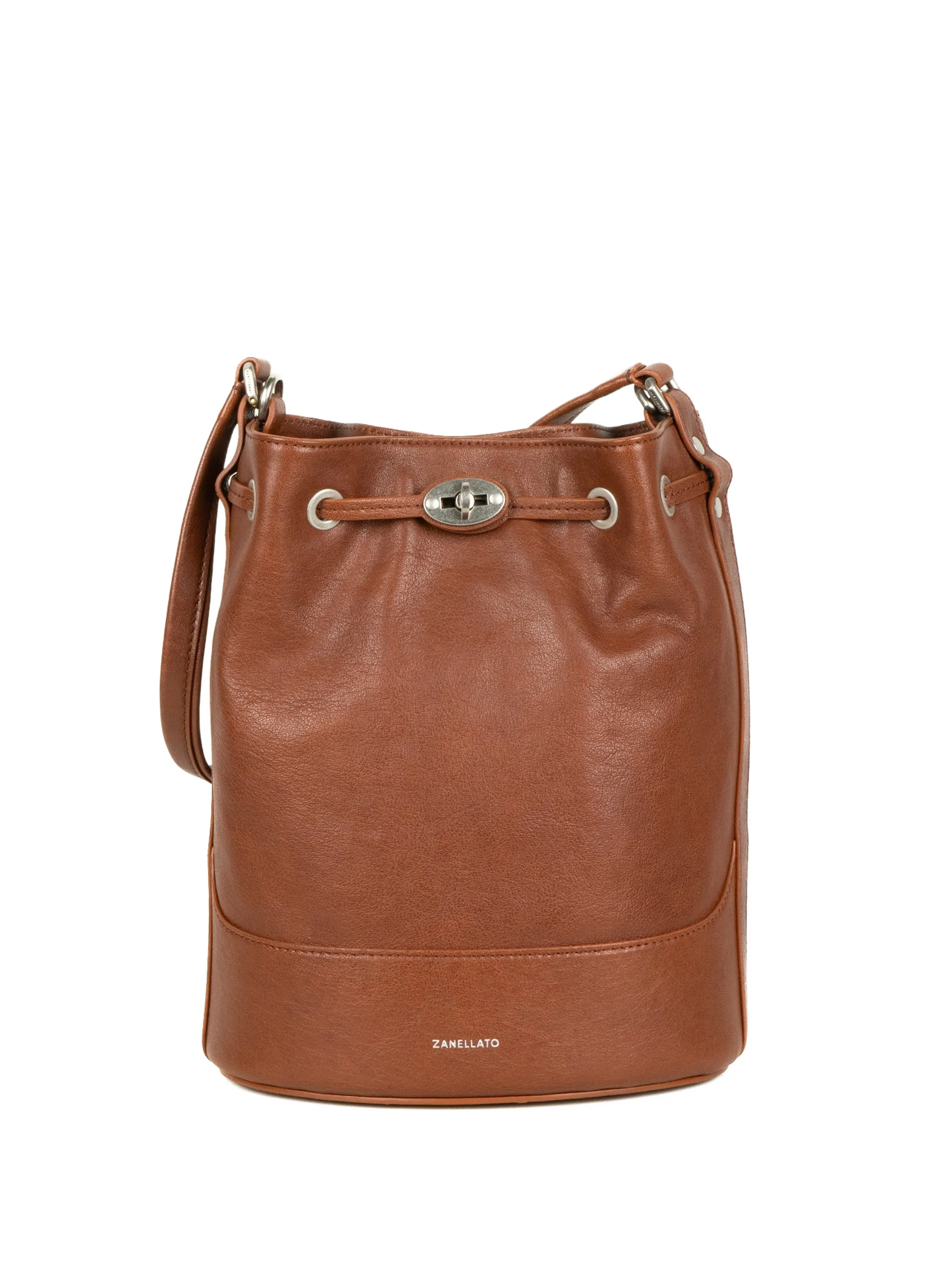 

Сумка-ведро на шнурке Zanellato, коричневый