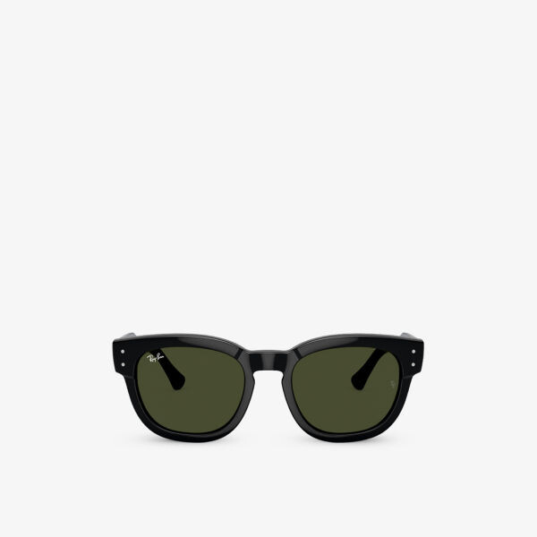 

RB0298S Солнцезащитные очки Mega Hawkeye в квадратной оправе из пропионата Ray-Ban, черный