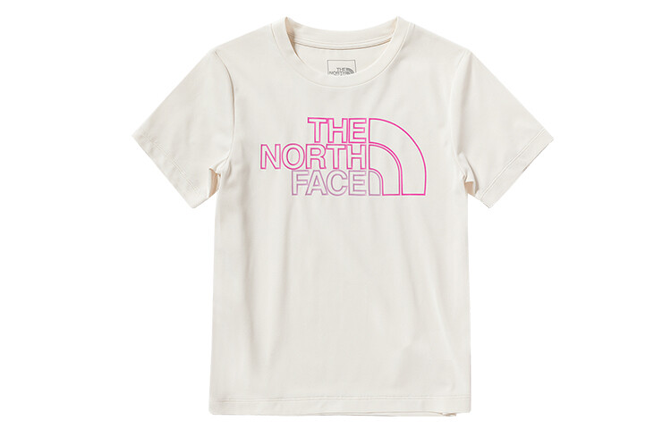 

Детская футболка The North Face, кремовый