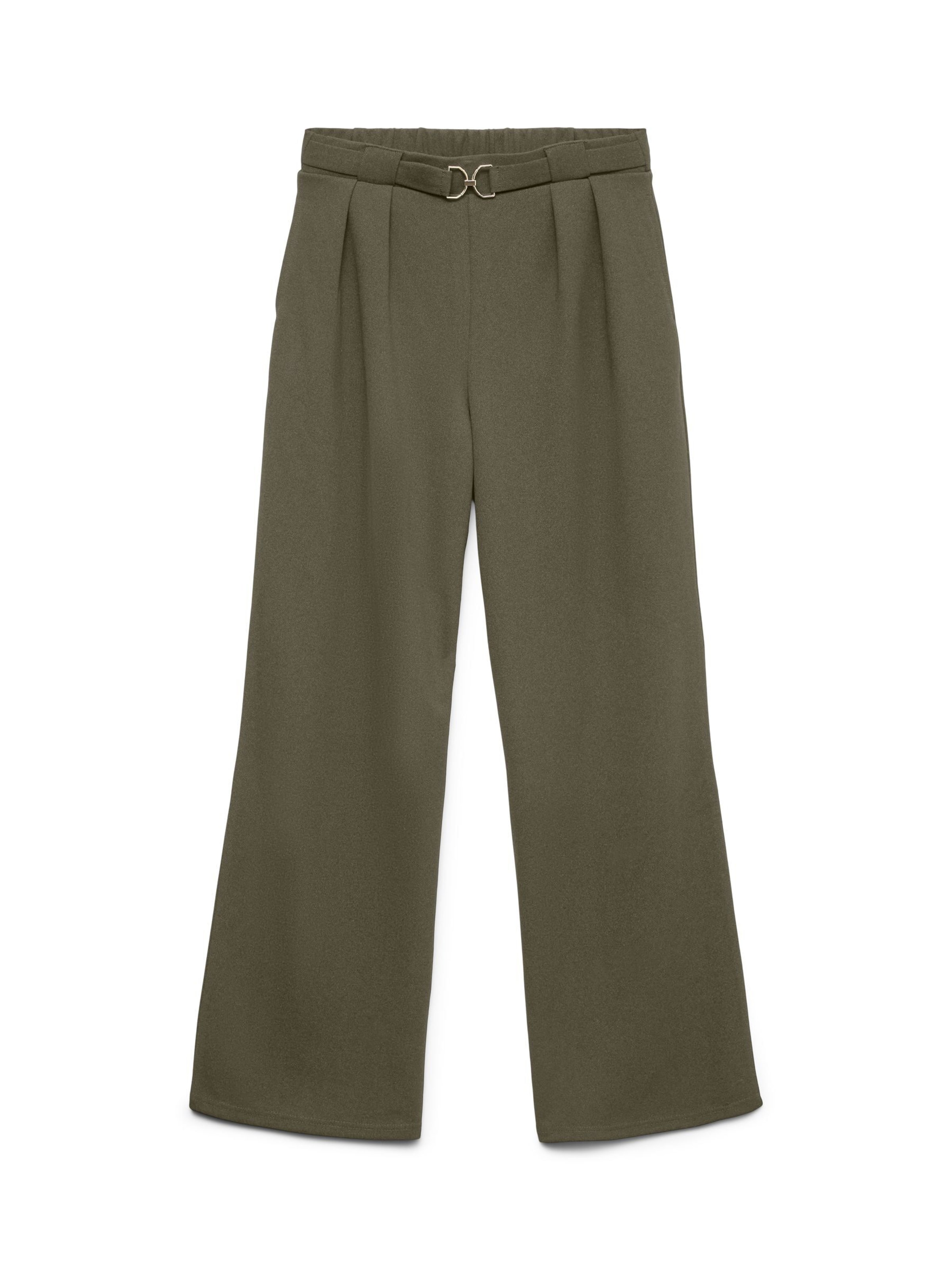 

VERO MODA Широкие брюки со складками 'VMKristina' в цвете хаки