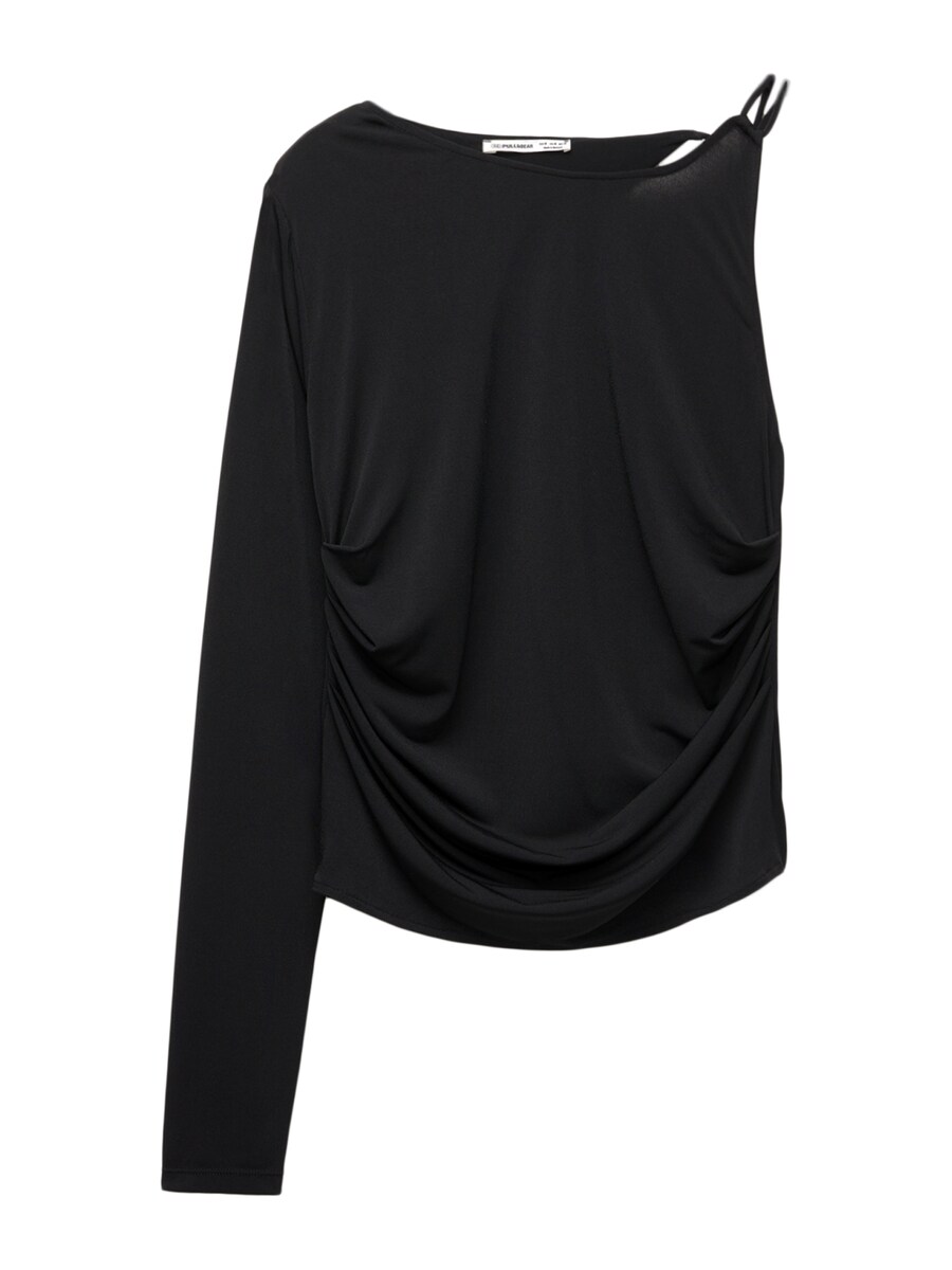 

Лонгслив Pull&Bear Pull&Bear , Black