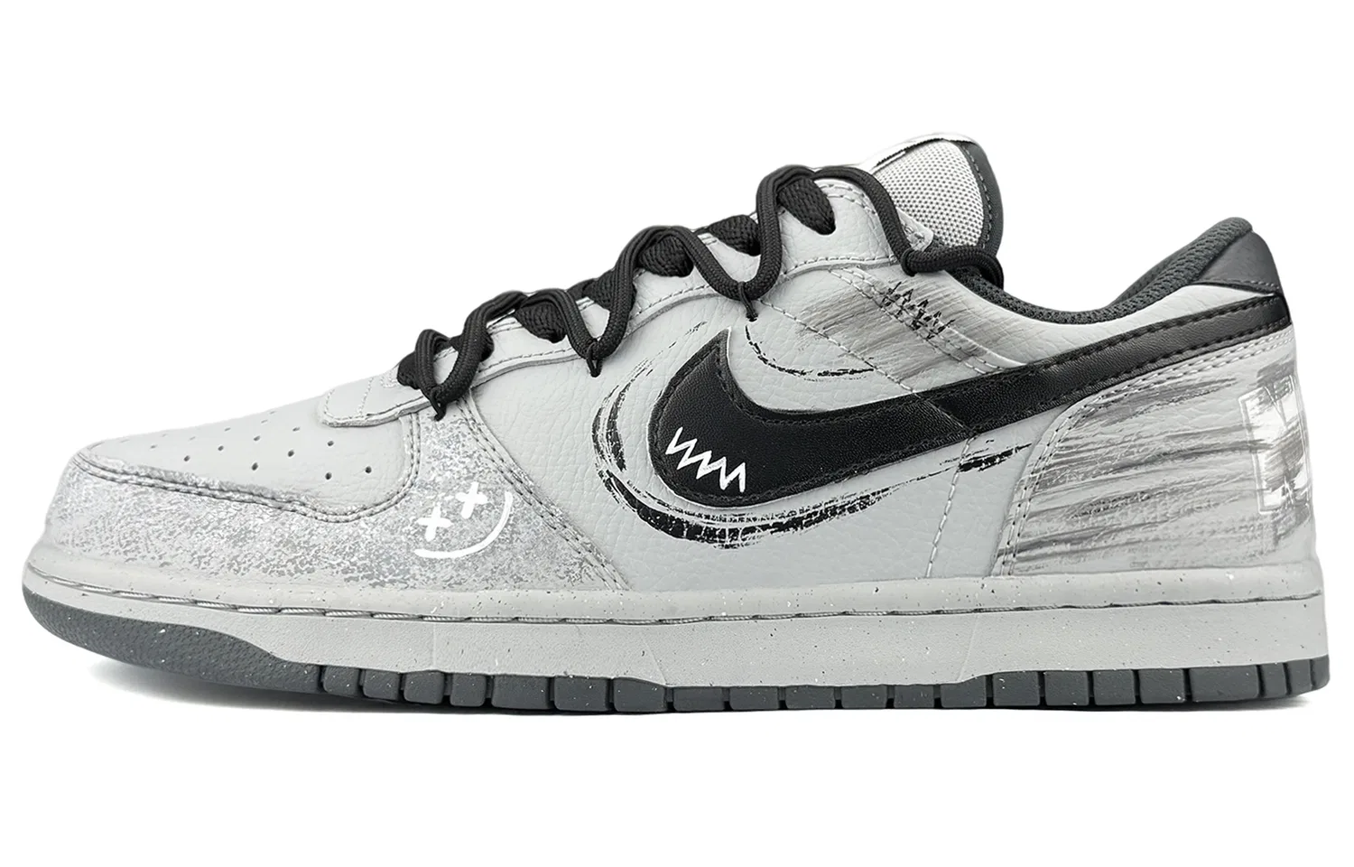 Кроссовки скейтбординг Nike Big Low Grey