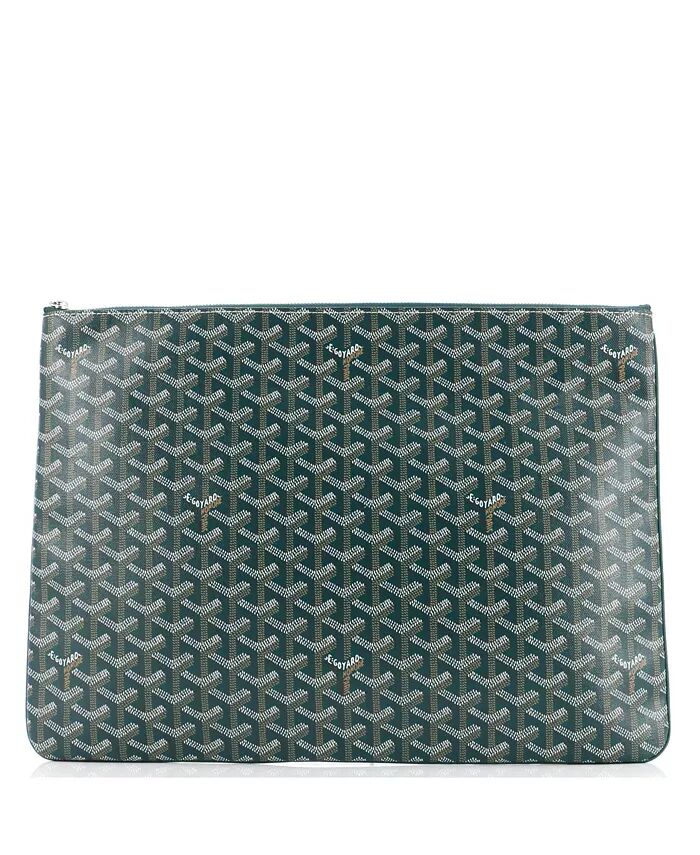 

Сумка-мешок GM Senat Zip, покрытая холстом Pre-Owned Goyard, зеленый