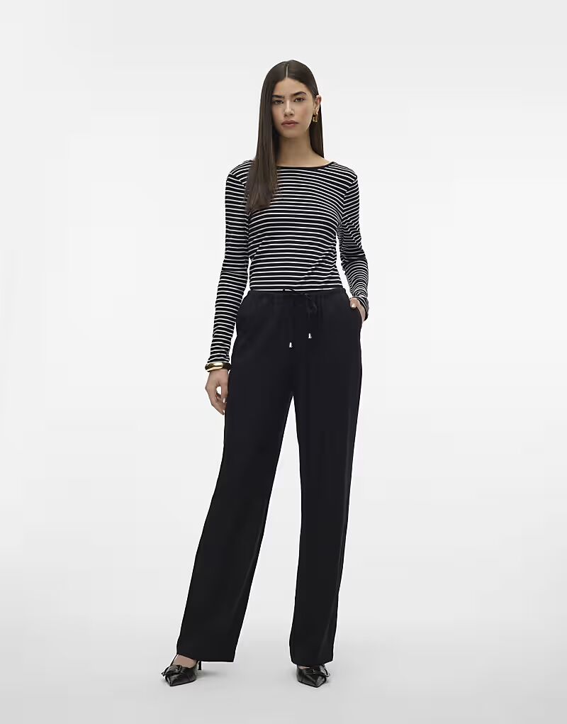 

Брюки Vero Moda черного цвета
