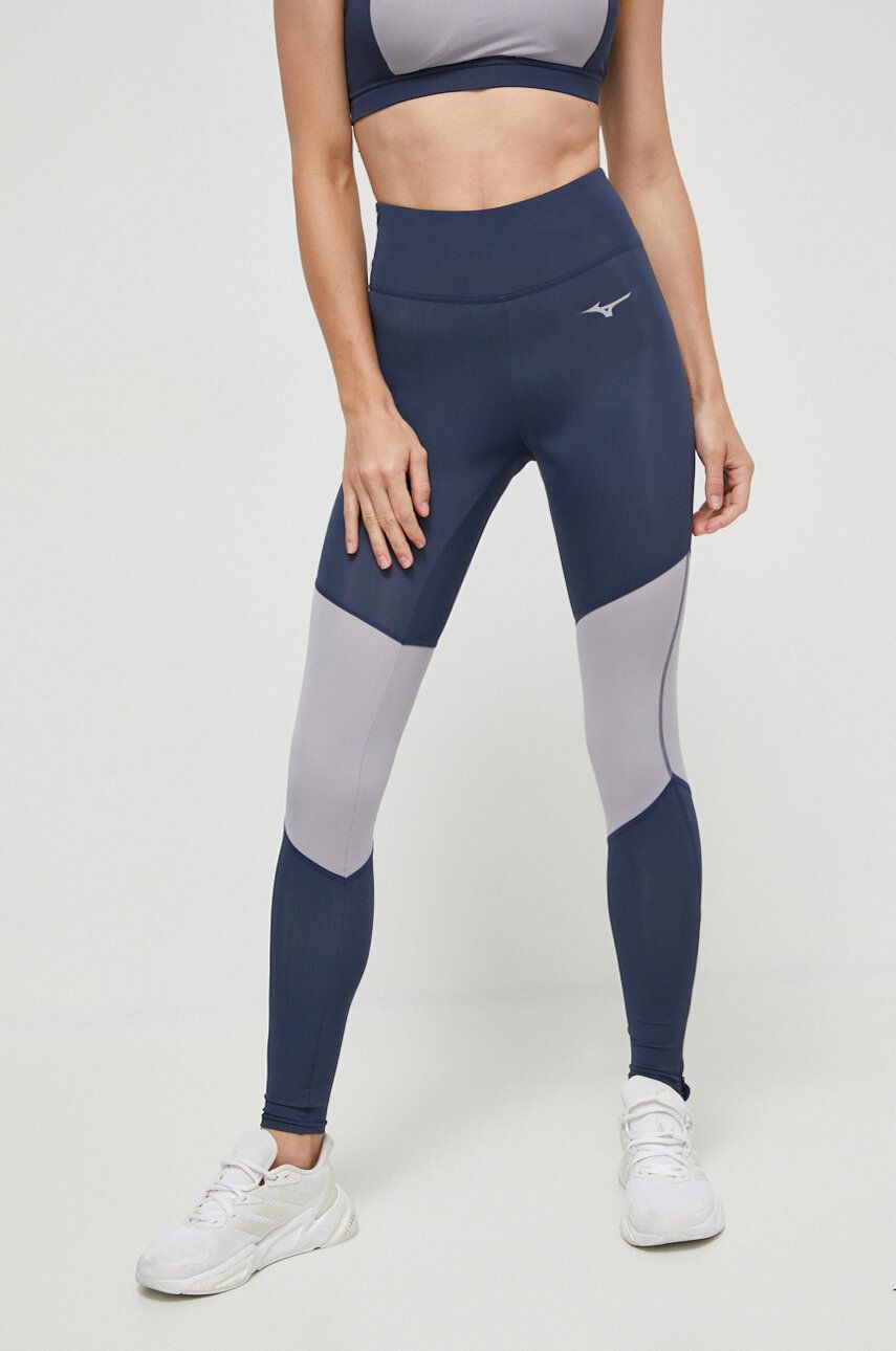 

Тайтсы для бега Impulse Core Mizuno, темно-синий