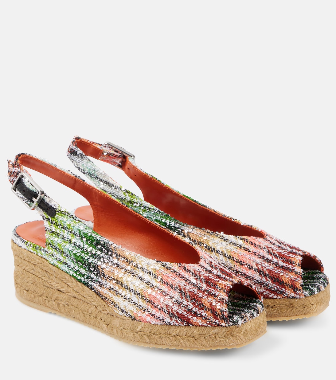 Эспадрильи Joy 30 на танкетке Missoni, Multicolored