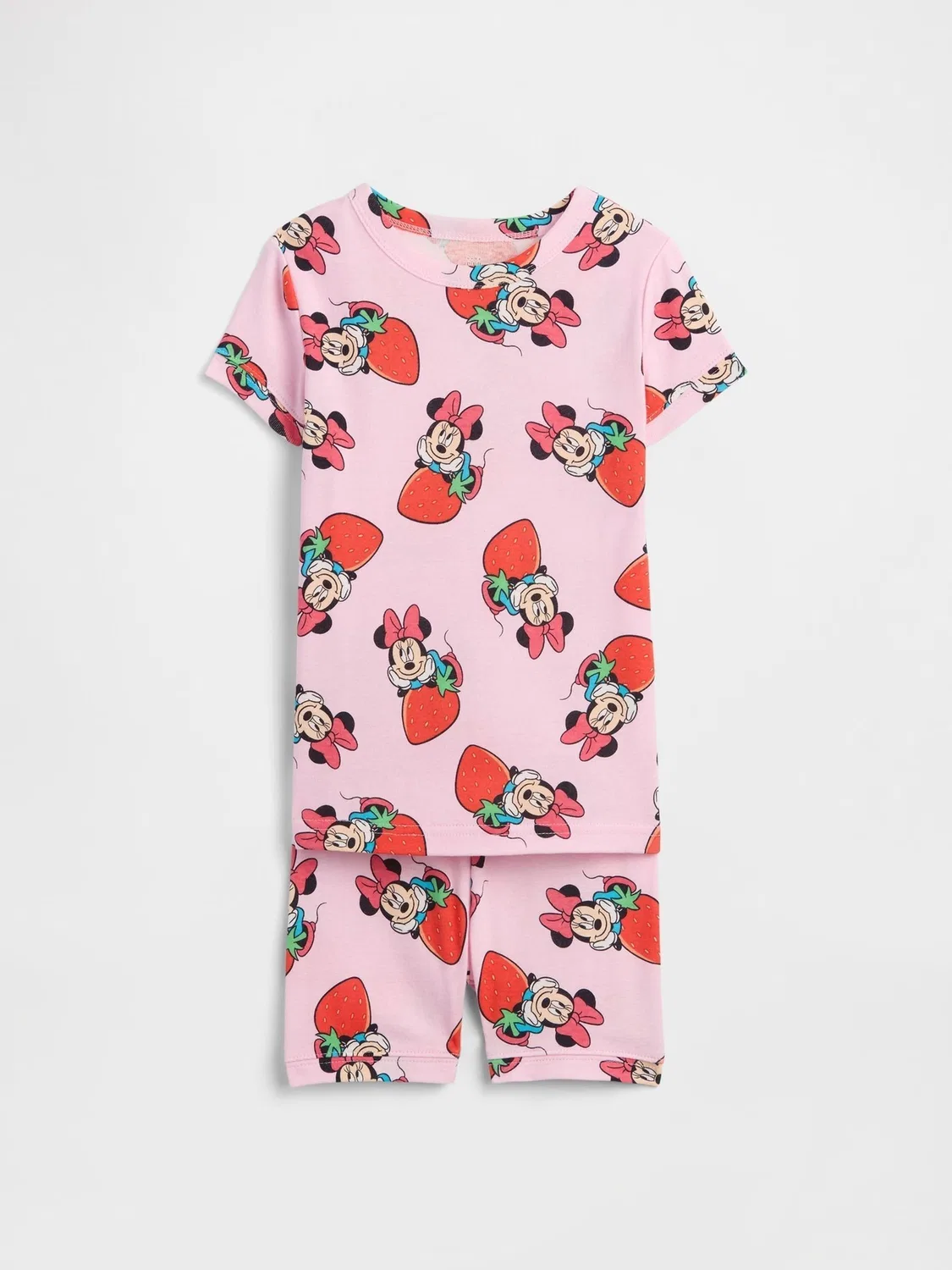 Пижамный набор Gap Pink Disney Minnie Mouse, розовый