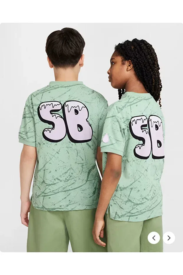 Детская футболка для девочек с принтом Dri-Fit Youth T-Shirt Nike, Multicolor — фото 2