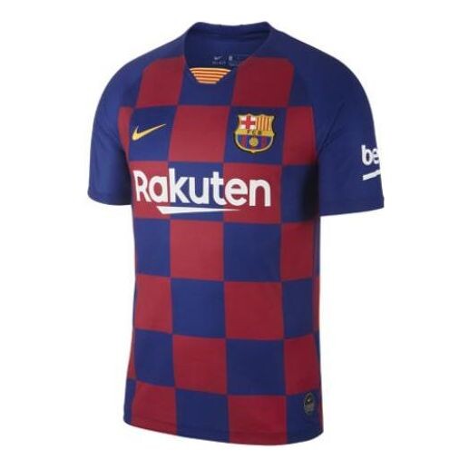 

Футболка Домашняя майка ФК Барселона 19 20 Nike, красный