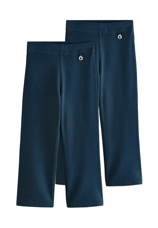 Спортивные брюки из хлопка с эластаном, 2 pack, Next, Navy Blue, темно-синий