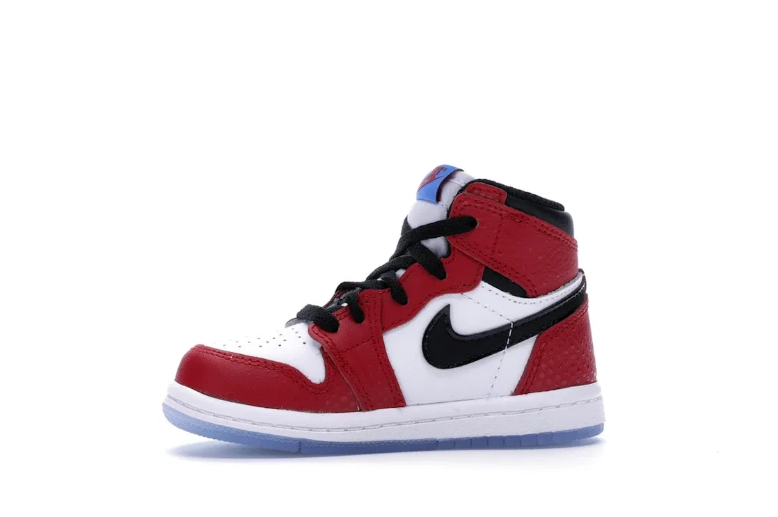 Детские кроссовки с принтом Jordan 1 Retro High Jordan, Gym Red/Black-White-Photo Blue — фото 3