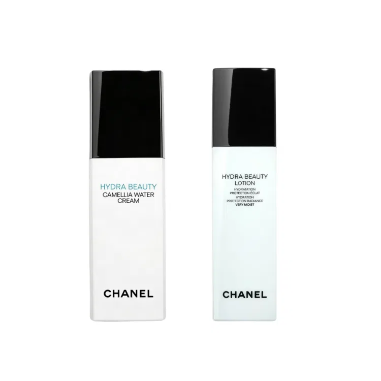 Набор для ухода за кожей с тонером и лосьоном Camellia Japonica, CHANEL, Blue Water — фото 4