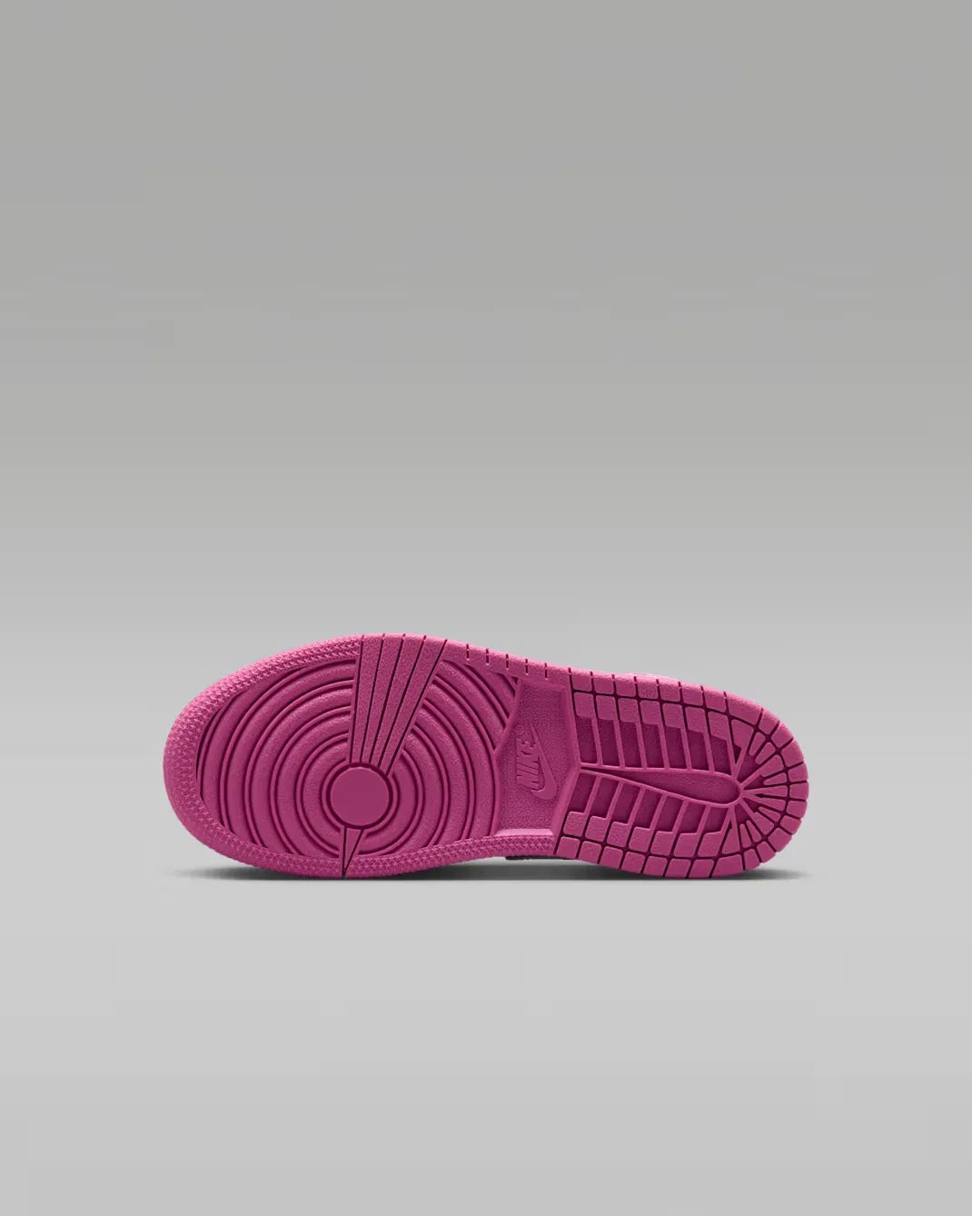 Детские кроссовки Jordan 1 Mid, Pink Foam/China Rose/White/Pink Foam — фото 2