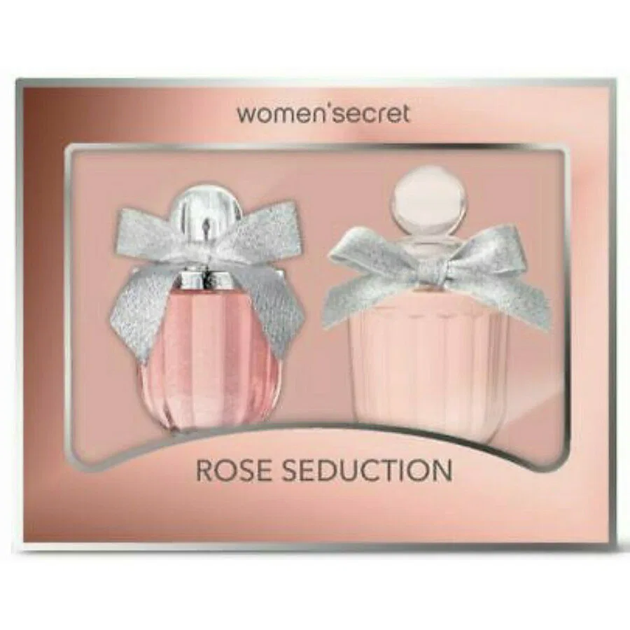 Парфюмерный набор Women'secret Rose Seduction, Eau de Parfum 100 мл с распылителем и лосьон для тела 200 мл