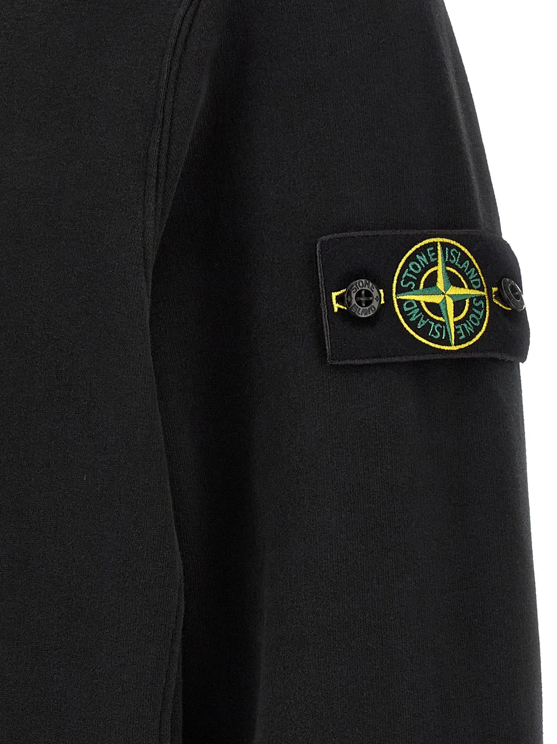 Толстовка Badge Stone Island, черный — фото 4
