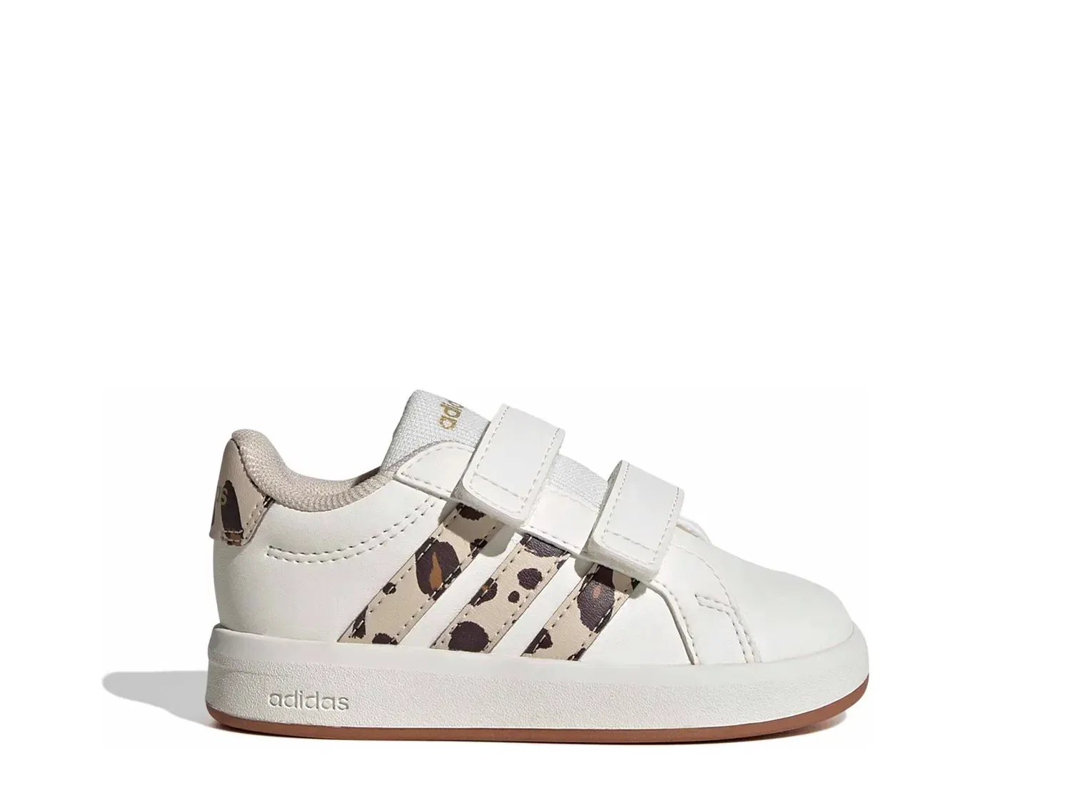 Кроссовки детские Grand Court 3.0, adidas, Animal Print — фото 3