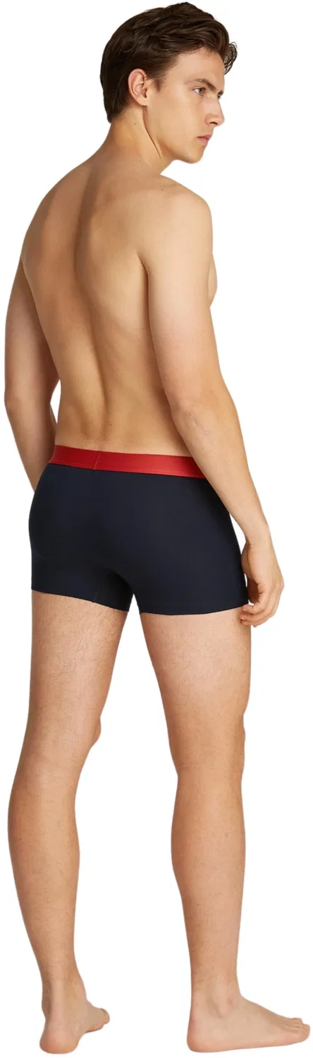 Мужские хлопковые боксеры Tommy Hilfiger, Beige (Terra Red/Pri Red/Des Sky) — фото 2