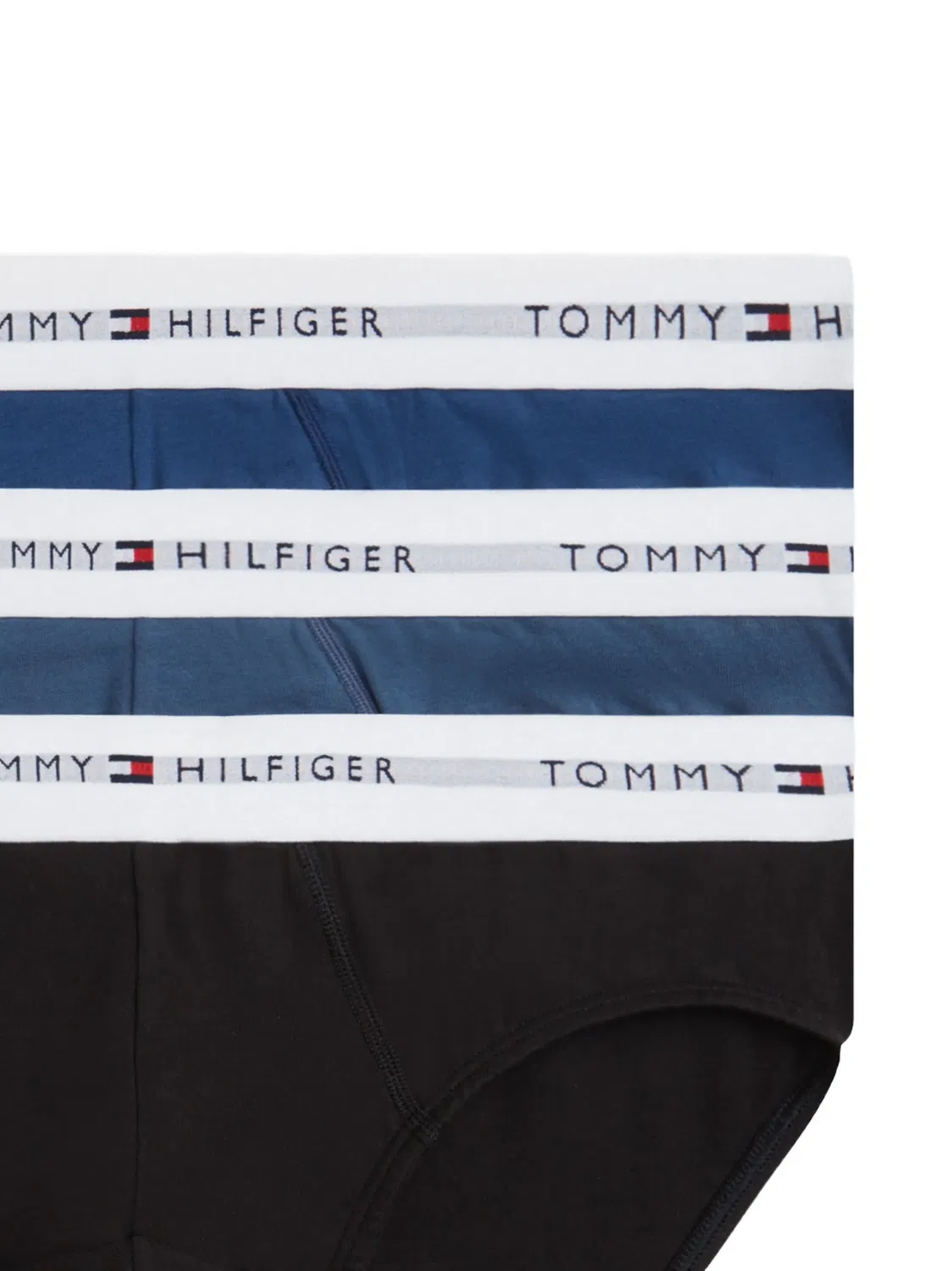 Трусы-брифы Signature (набор из 3 шт.) Tommy Hilfiger, черный — фото 2