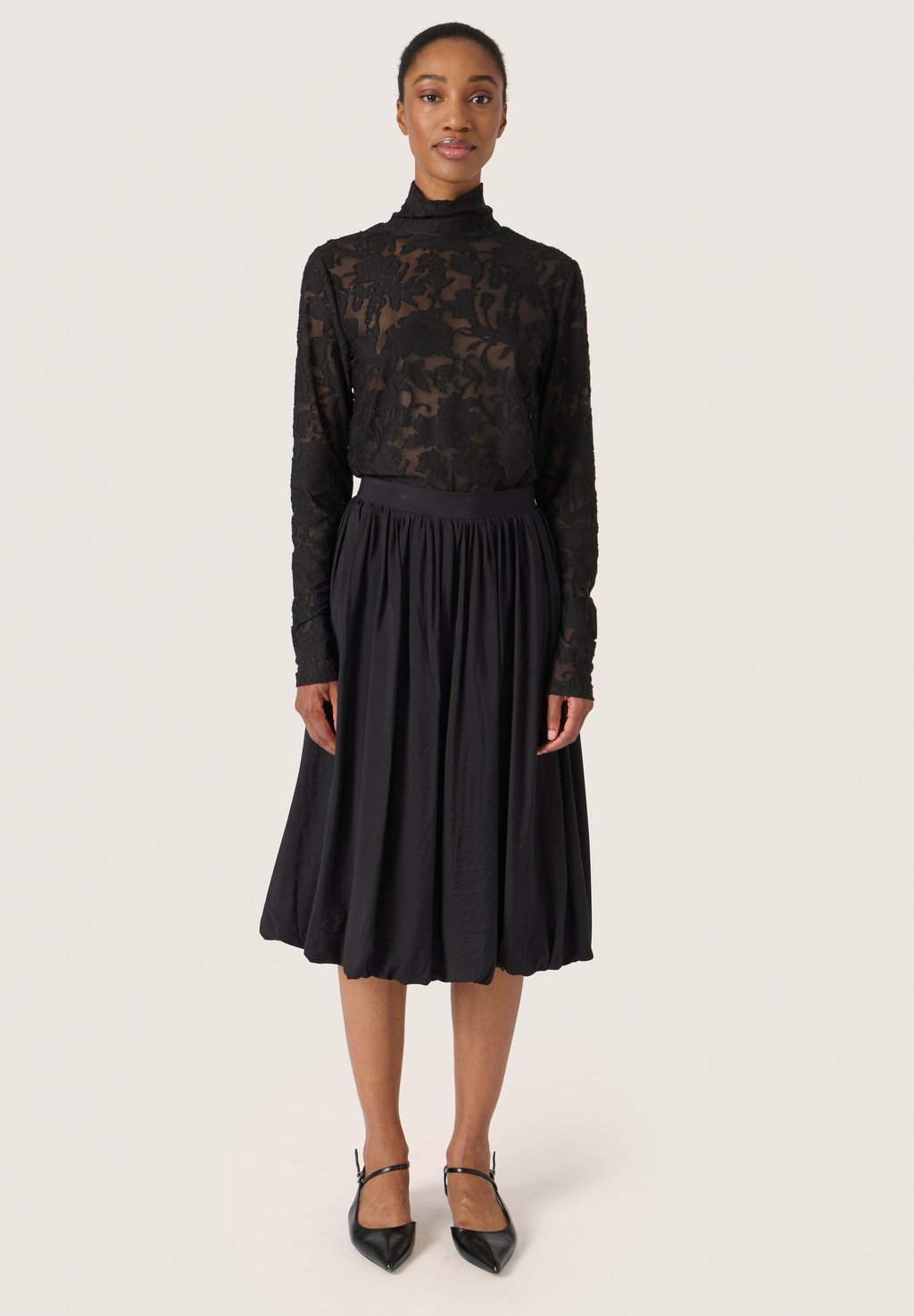 

Блуза CAMINE Soaked in Luxury, черный