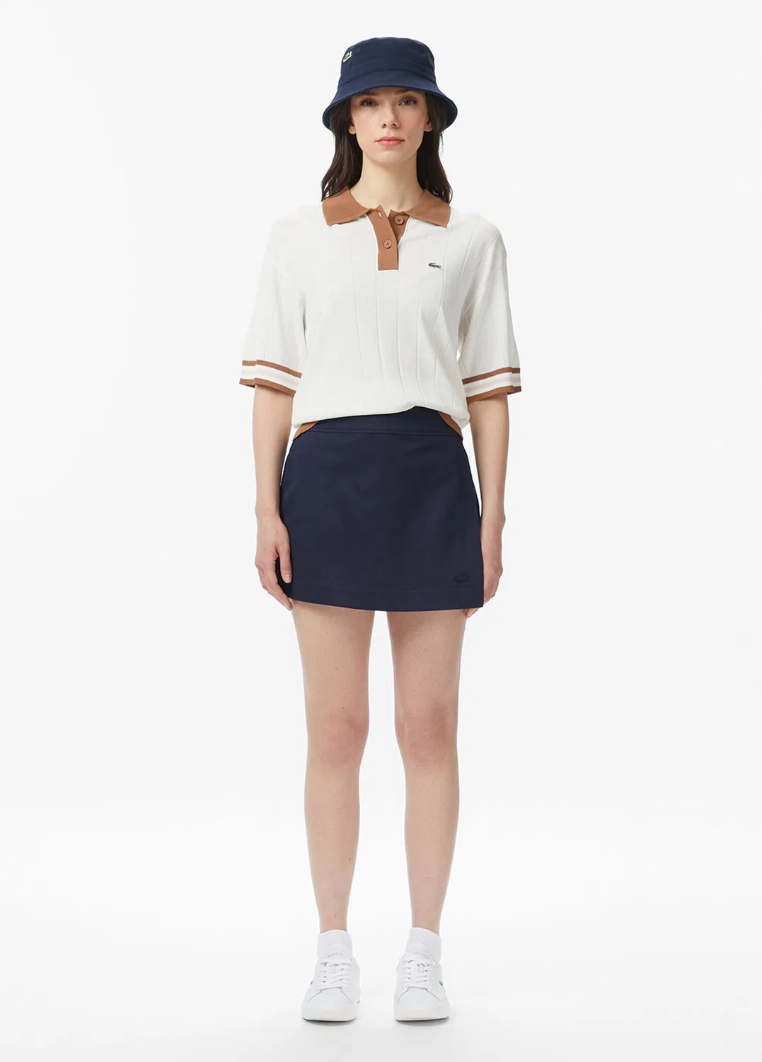 Юбка-шорты Lacoste Classic Fit, темно-синий
