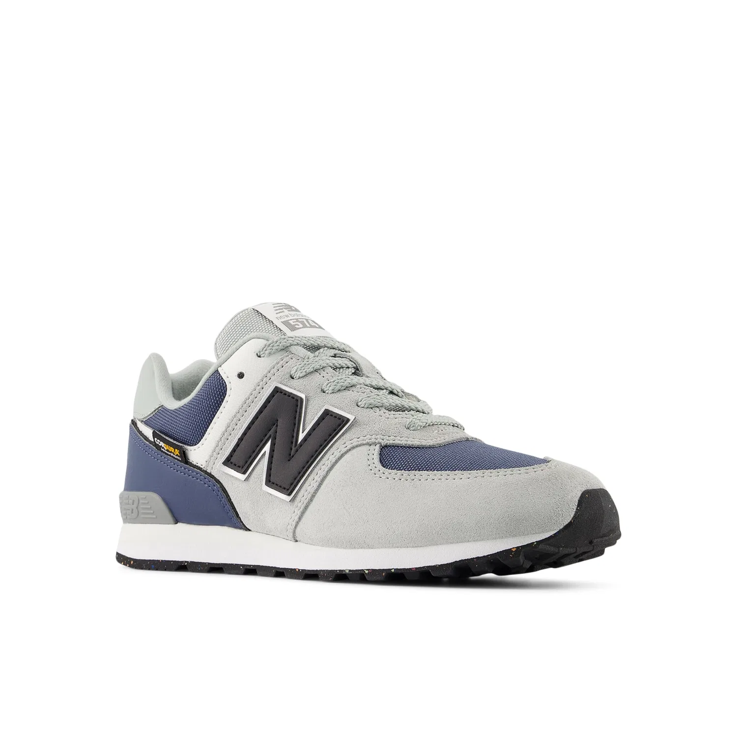 Детские кроссовки на шнуровке 574 New Balance, Lone Star Grey