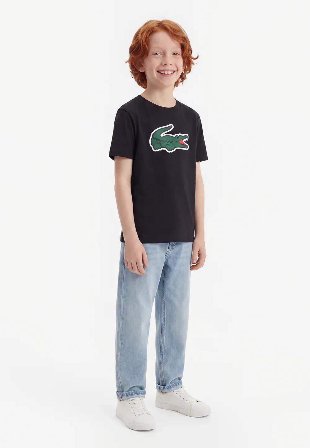 Спортивная футболка - футболка с принтом Lacoste, Noir