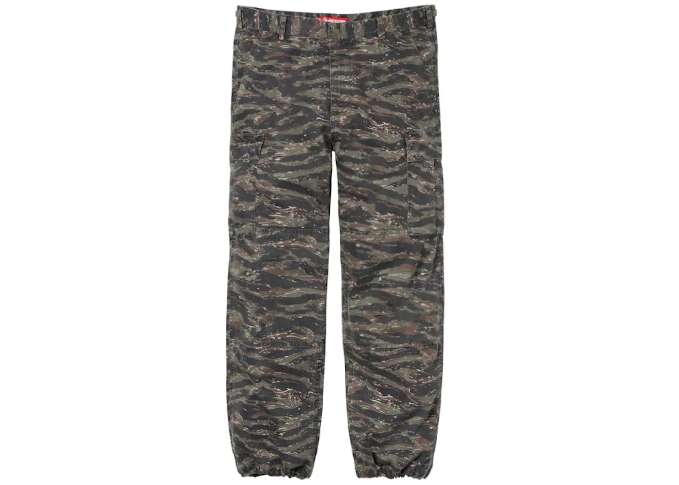Мужские штаны карго с камуфляжным принтом Supreme Pant (SS24), Olive Tiger Camo