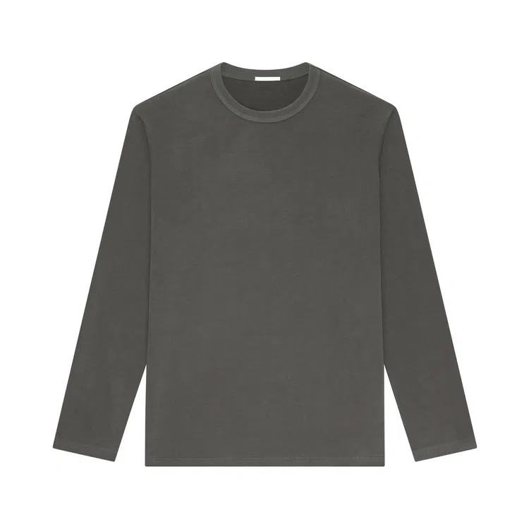 Детская футболка с длинным рукавом хлопковая Nice Rice, Dark Gray