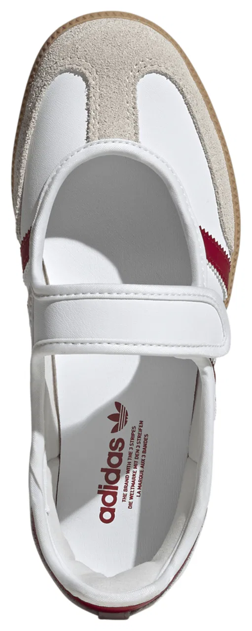 Кроссовки для девочек Samba Mary Jane Adidas, цвет Gum/Team Victory Red/Footwear White — фото 4