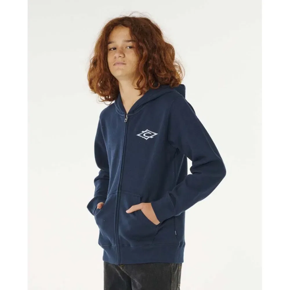 Детский свитшот с принтом Hazey Days Rip curl, Blue — фото 4