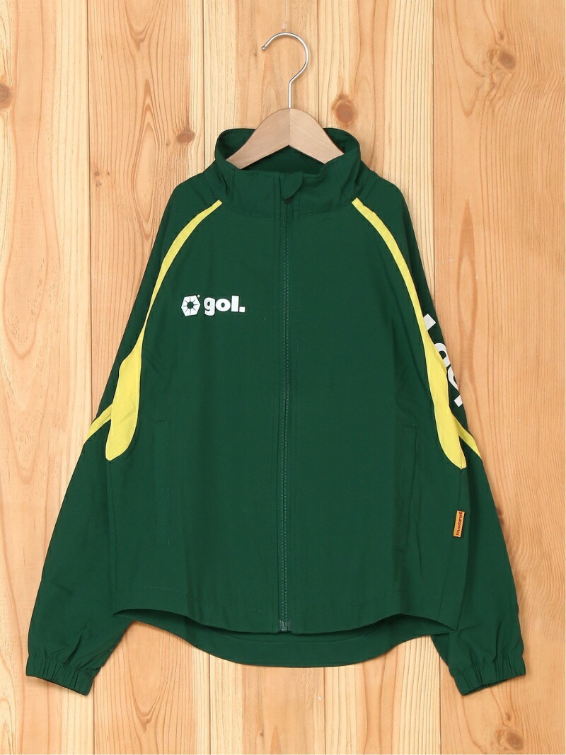 (К) Младший Тканый жакет Gol., Dark Green