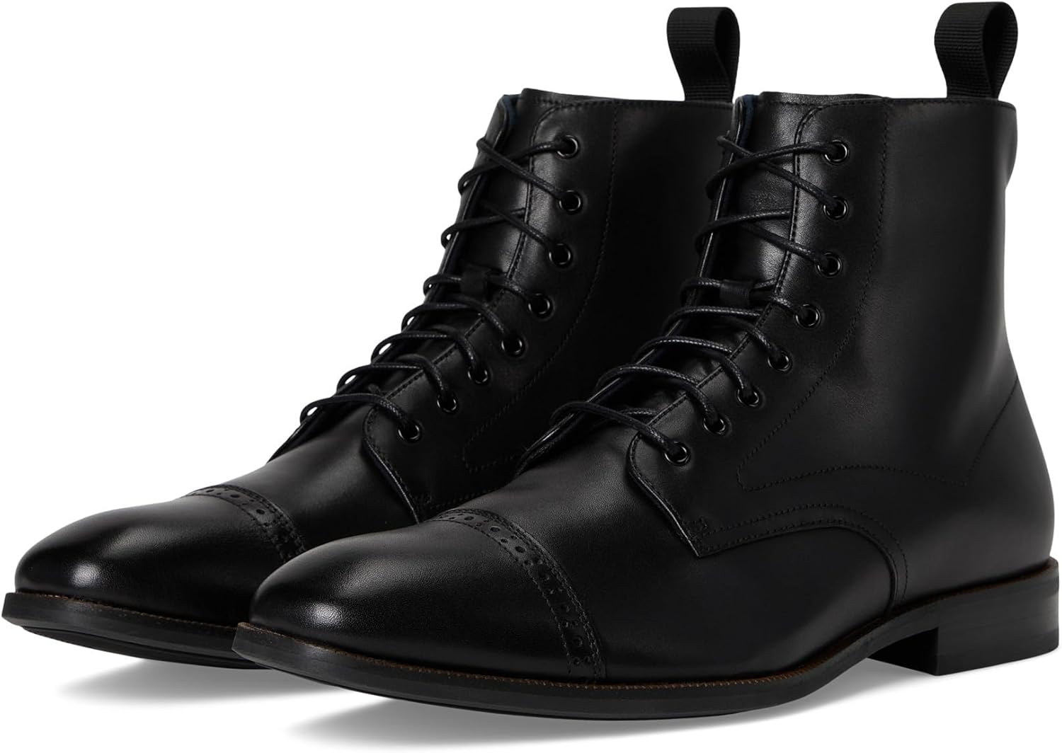 

Мужские ботинки Stacy Adams Henry с шнуровкой и носком-капто, черный