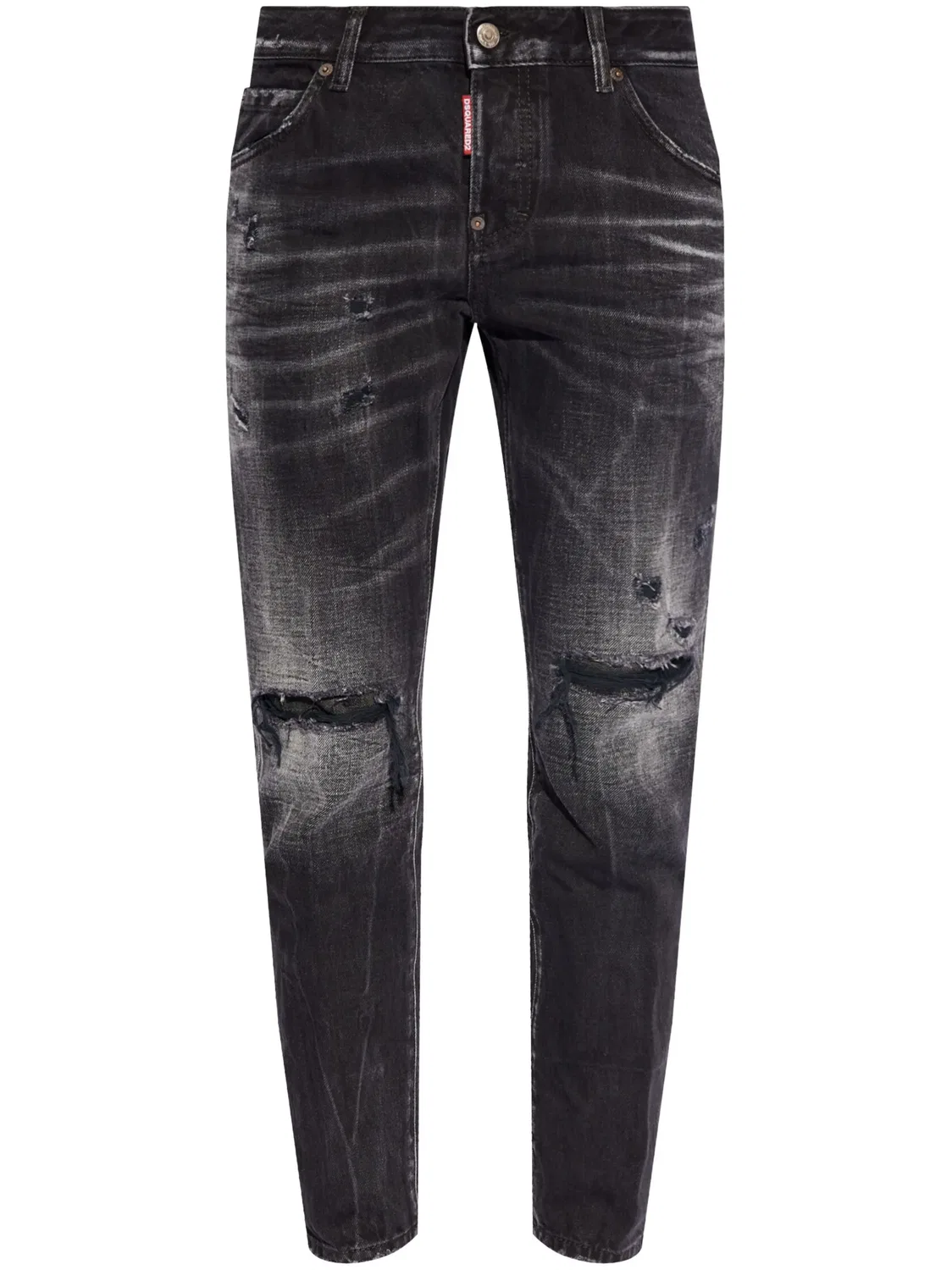 Узкие джинсы Cool Girl DSQUARED2, черный