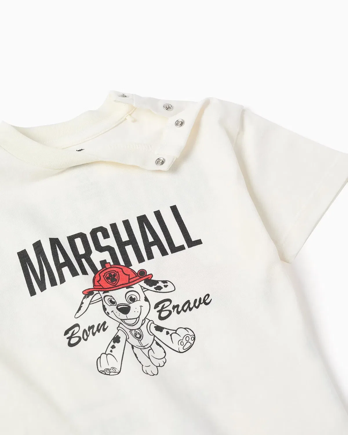 Детская футболка для мальчиков с принтом Marshall Zippy, Blanco — фото 2