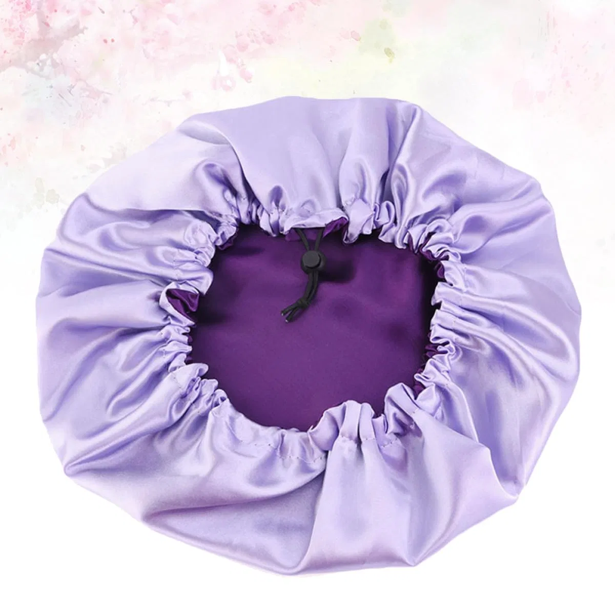 Шапочка для душа Satin, двусторонняя, SEWACC, 30x30 см — фото 4