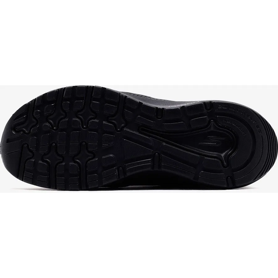 Кроссовки детские с технологией Air-Cooled Goga Mat Skechers Go Run Consistent 2.0, Черный — фото 4