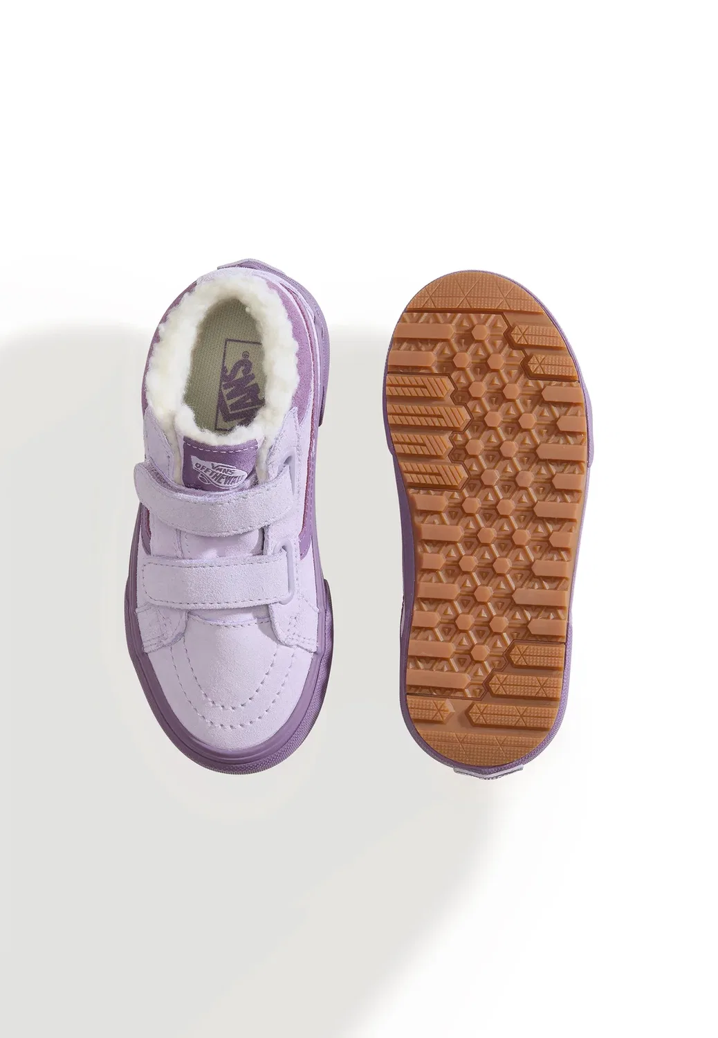 Утепленные ботинки Sk8-Mid reissue на липучках. Унисекс - зимние ботинки Vans, Medium Purple — фото 3