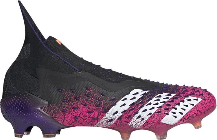 

Бутсы Adidas Predator Freak+ FG 'Demonskin - Black Shock Pink', розовый